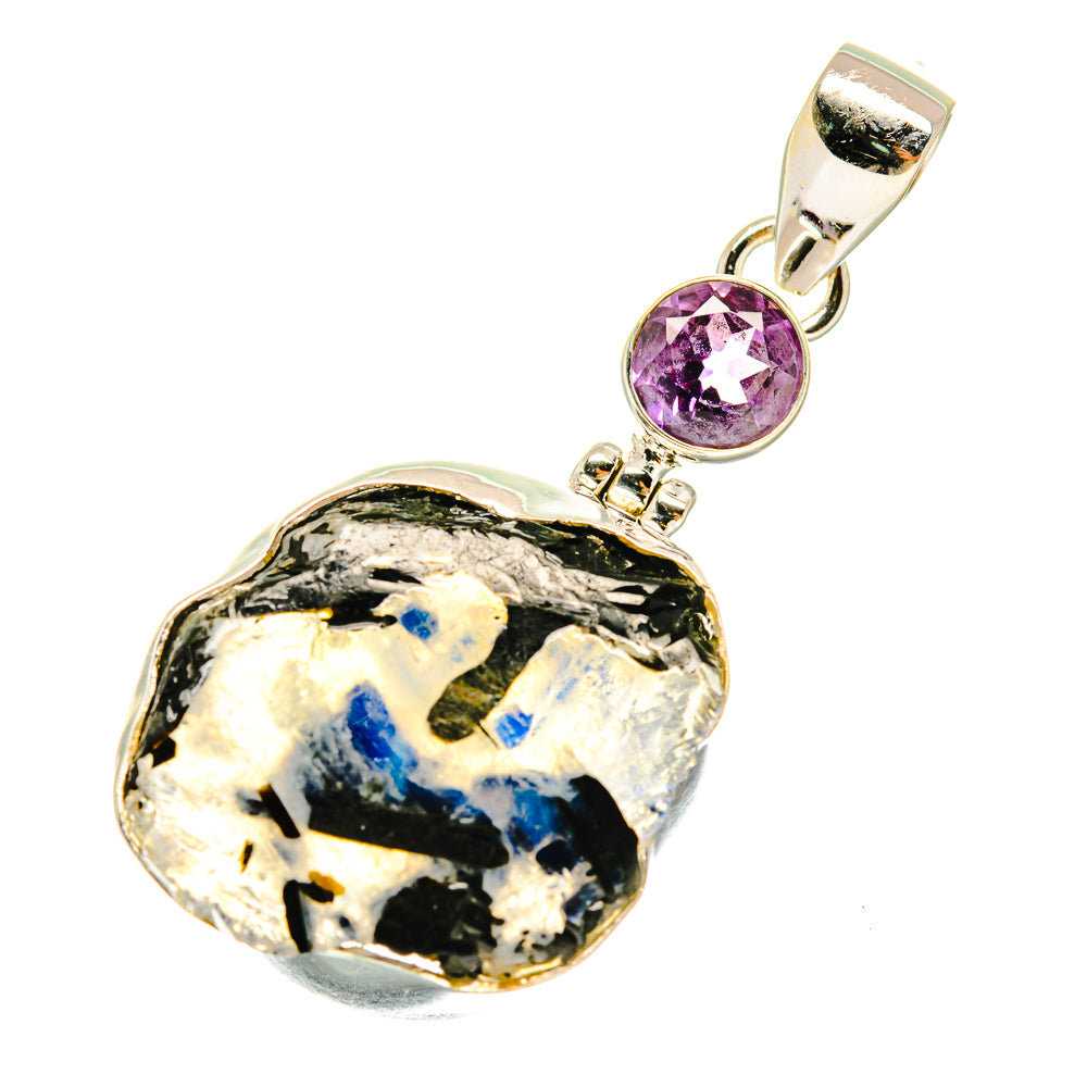 Rainbow Moonstone Pendants handcrafted by Ana Silver Co - PD3719