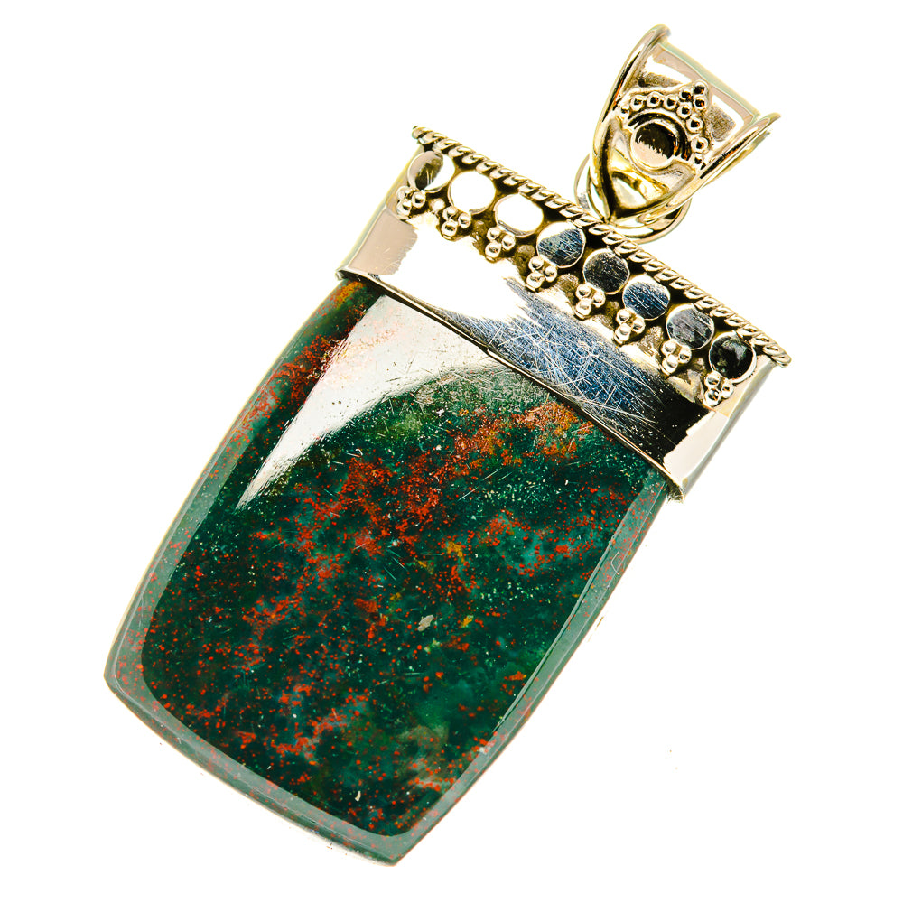 Bloodstone Pendants handcrafted by Ana Silver Co - PD3724
