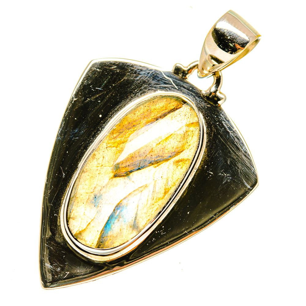 Labradorite Pendants handcrafted by Ana Silver Co - PD3738