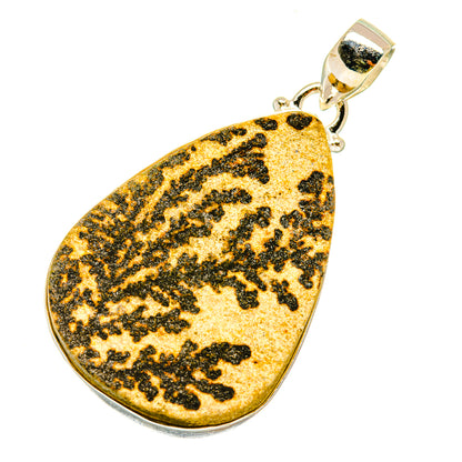 Germany Psilomelane Pendants handcrafted by Ana Silver Co - PD3743