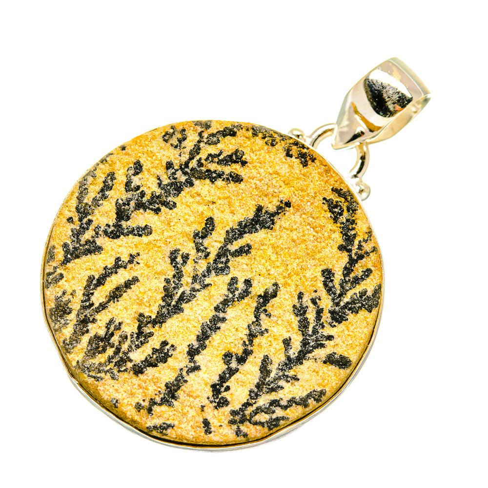 Germany Psilomelane Pendants handcrafted by Ana Silver Co - PD3744