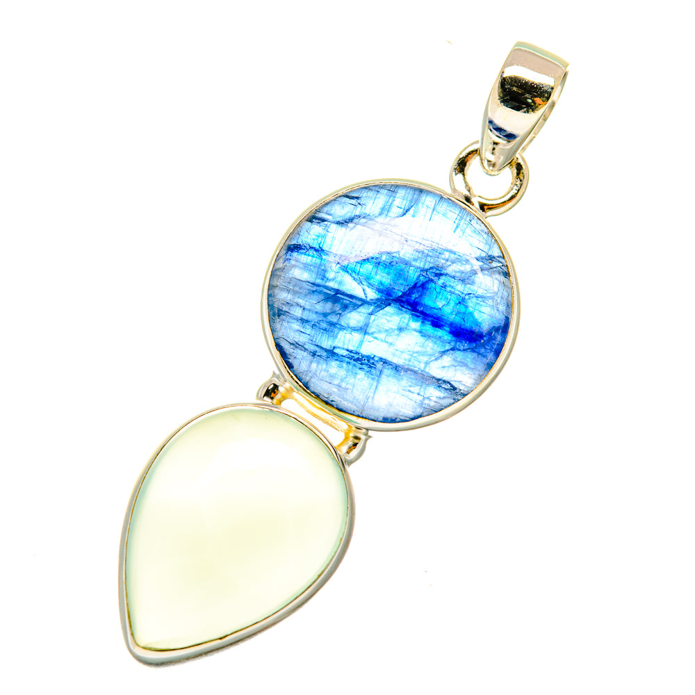 Kyanite Pendants handcrafted by Ana Silver Co - PD3756
