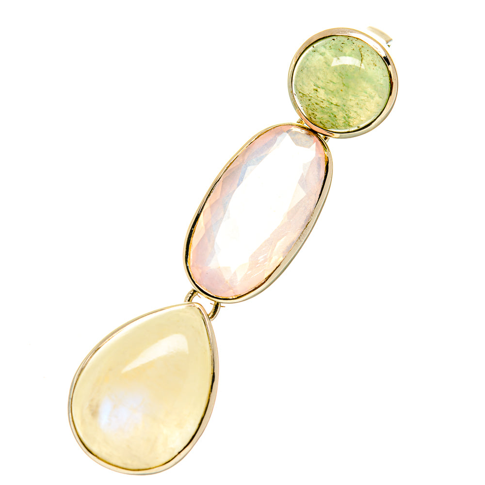 Rainbow Moonstone Pendants handcrafted by Ana Silver Co - PD3760