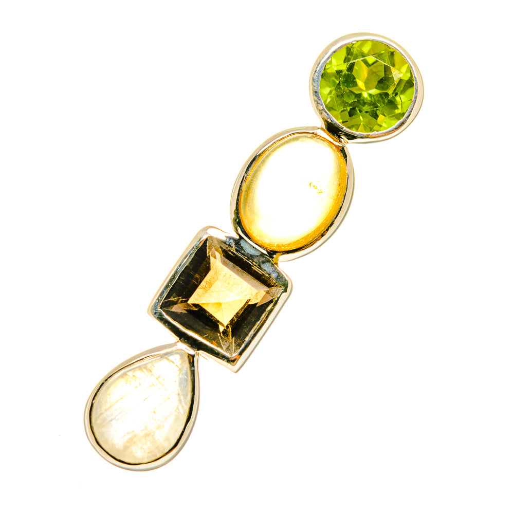 Citrine Pendants handcrafted by Ana Silver Co - PD3764