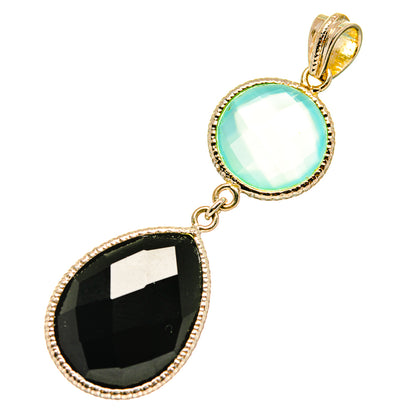 Black Onyx Pendants handcrafted by Ana Silver Co - PD3765