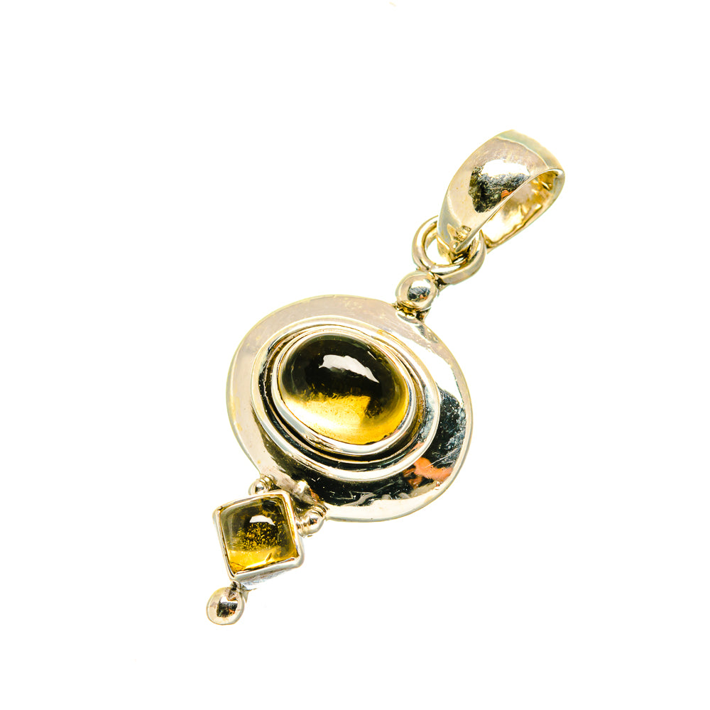 Citrine Pendants handcrafted by Ana Silver Co - PD3766