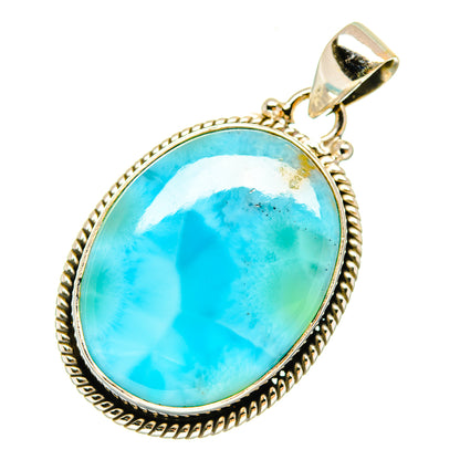 Larimar Pendants handcrafted by Ana Silver Co - PD3772