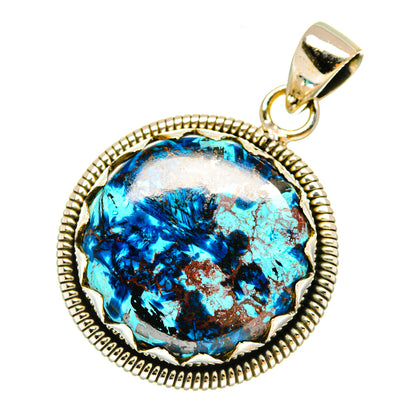 Shattuckite Pendants handcrafted by Ana Silver Co - PD3777