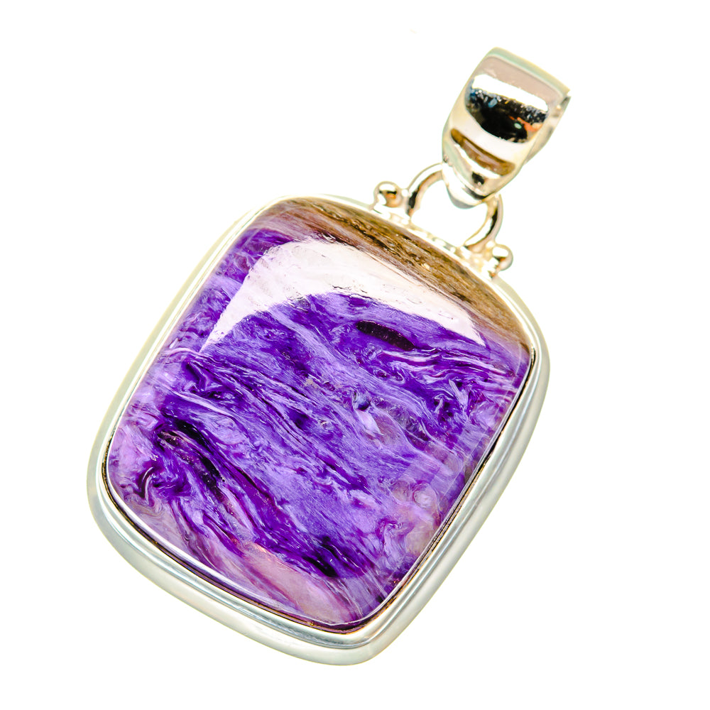 Charoite Pendants handcrafted by Ana Silver Co - PD3778