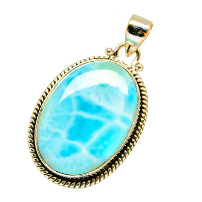 Larimar Pendants handcrafted by Ana Silver Co - PD3780