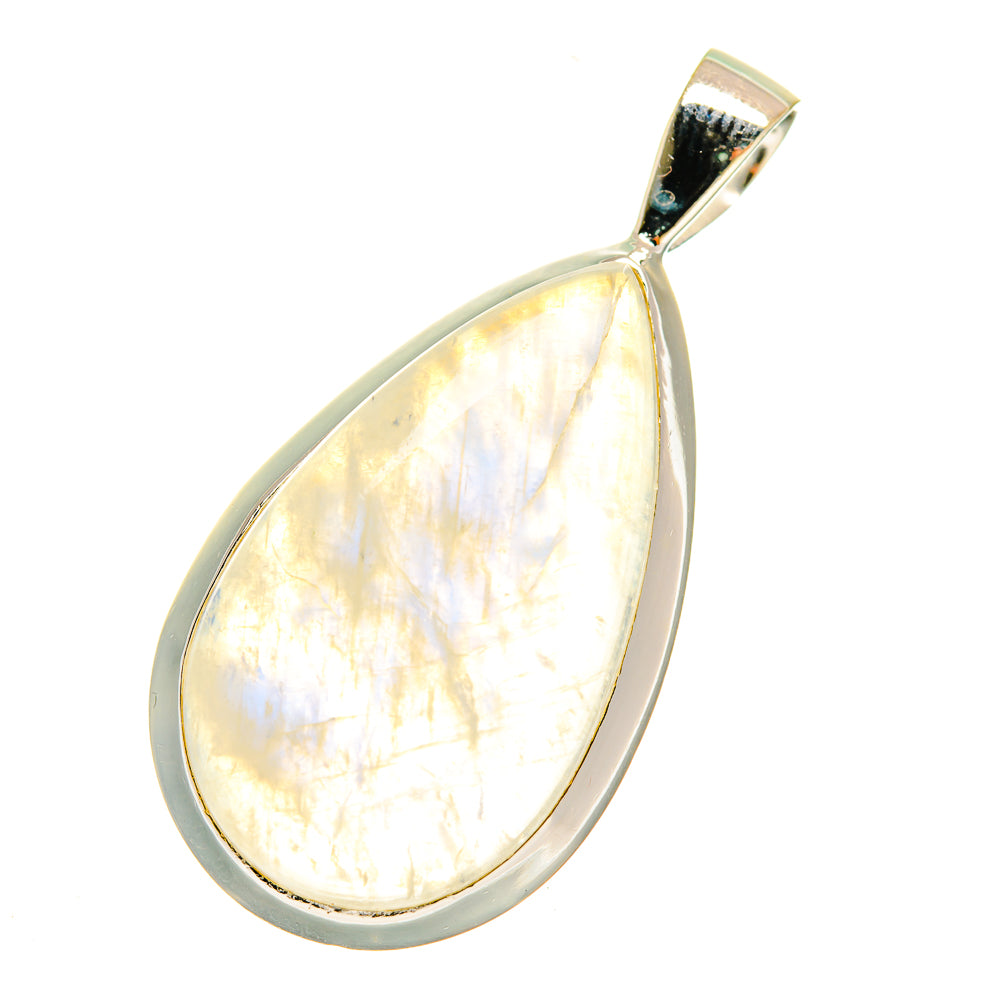 Rainbow Moonstone Pendants handcrafted by Ana Silver Co - PD3783