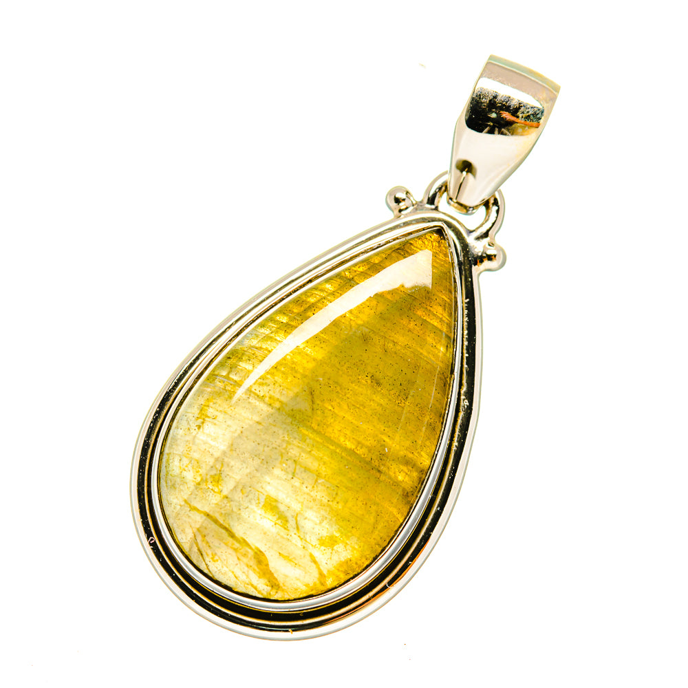 Labradorite Pendants handcrafted by Ana Silver Co - PD3797 - Photo 2