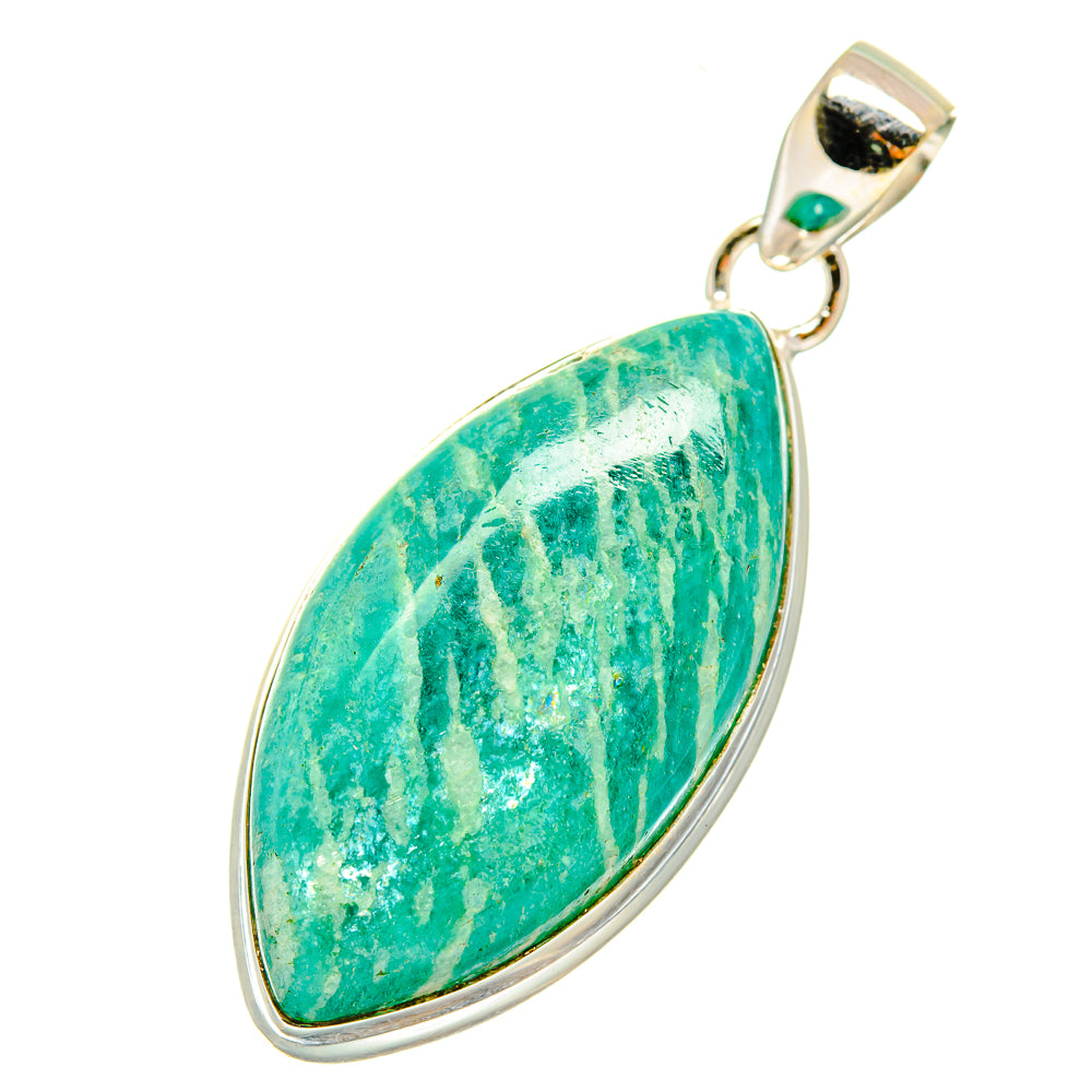 Amazonite Pendants handcrafted by Ana Silver Co - PD3798