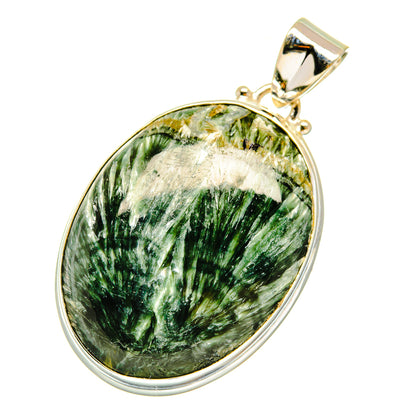 Seraphinite Pendants handcrafted by Ana Silver Co - PD3805