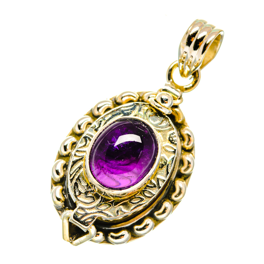 Amethyst Pendants handcrafted by Ana Silver Co - PD3810