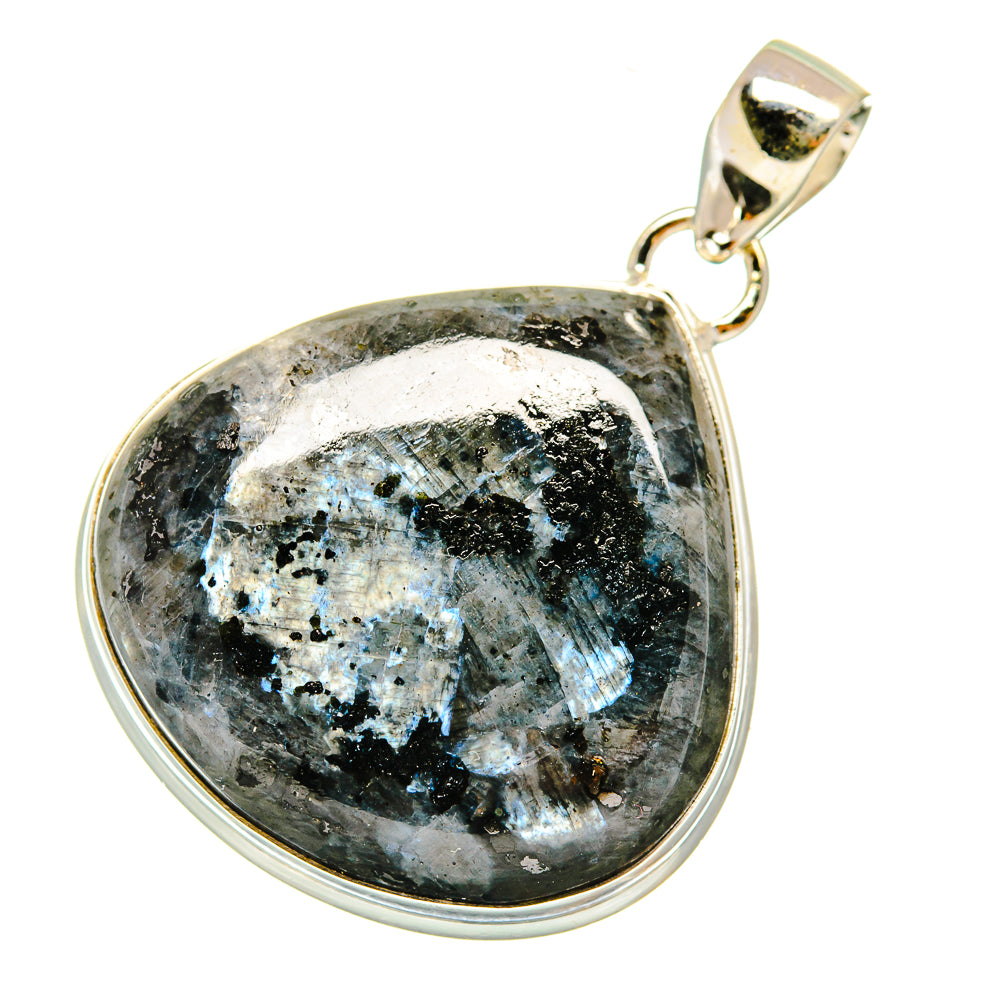Gabbro Stone Pendants handcrafted by Ana Silver Co - PD3824