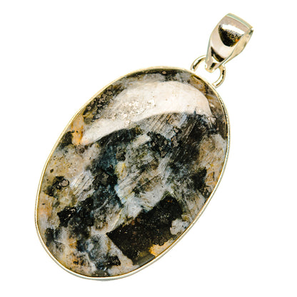 Gabbro Stone Pendants handcrafted by Ana Silver Co - PD3840