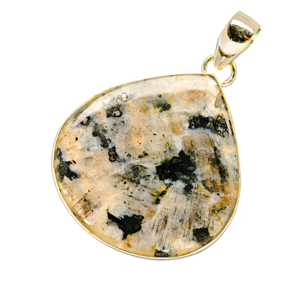 Gabbro Stone Pendants handcrafted by Ana Silver Co - PD3851