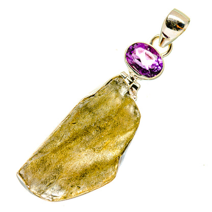 Labradorite Pendants handcrafted by Ana Silver Co - PD3860 - Photo 2