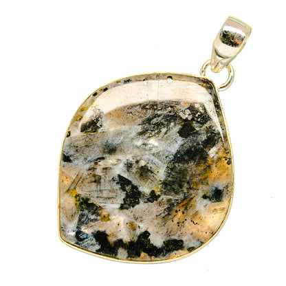 Gabbro Stone Pendants handcrafted by Ana Silver Co - PD3871
