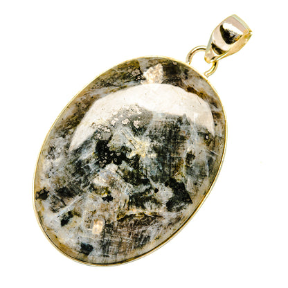 Gabbro Stone Pendants handcrafted by Ana Silver Co - PD3875