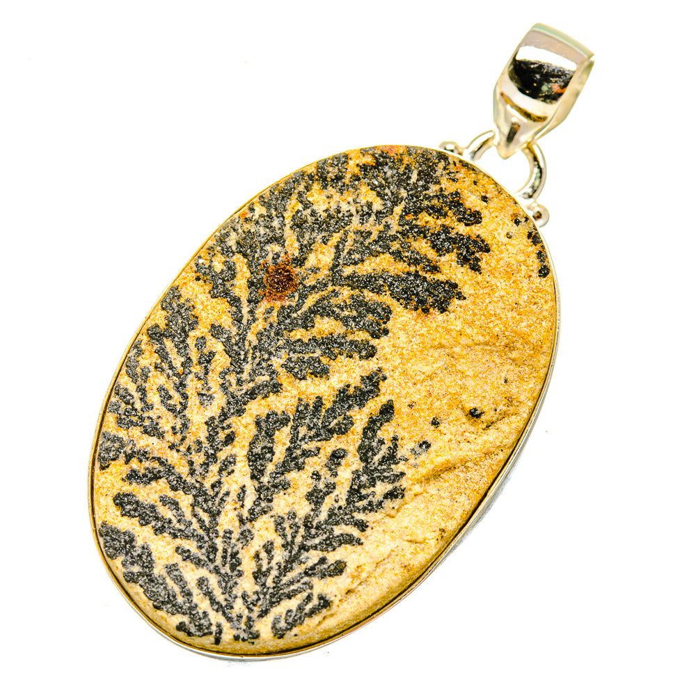 Germany Psilomelane Pendants handcrafted by Ana Silver Co - PD3878