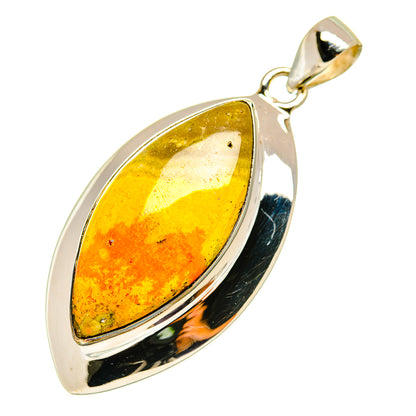 Rutilated Quartz Pendants handcrafted by Ana Silver Co - PD3885