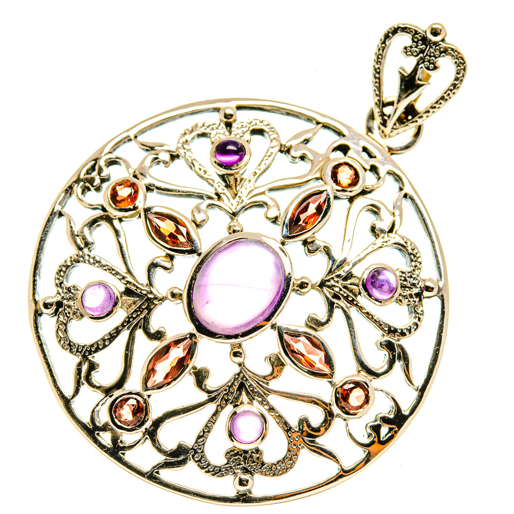 Amethyst Pendants handcrafted by Ana Silver Co - PD3888