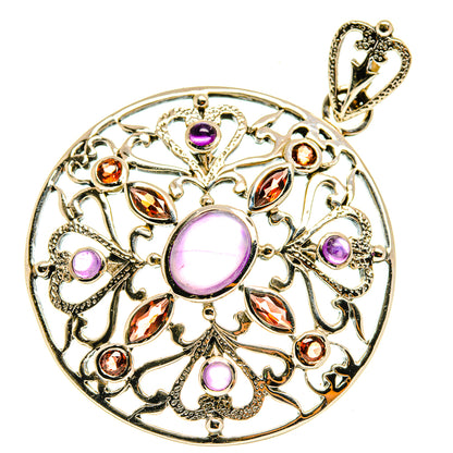 Amethyst Pendants handcrafted by Ana Silver Co - PD3888