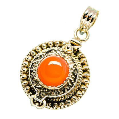 Carnelian Pendants handcrafted by Ana Silver Co - PD3908