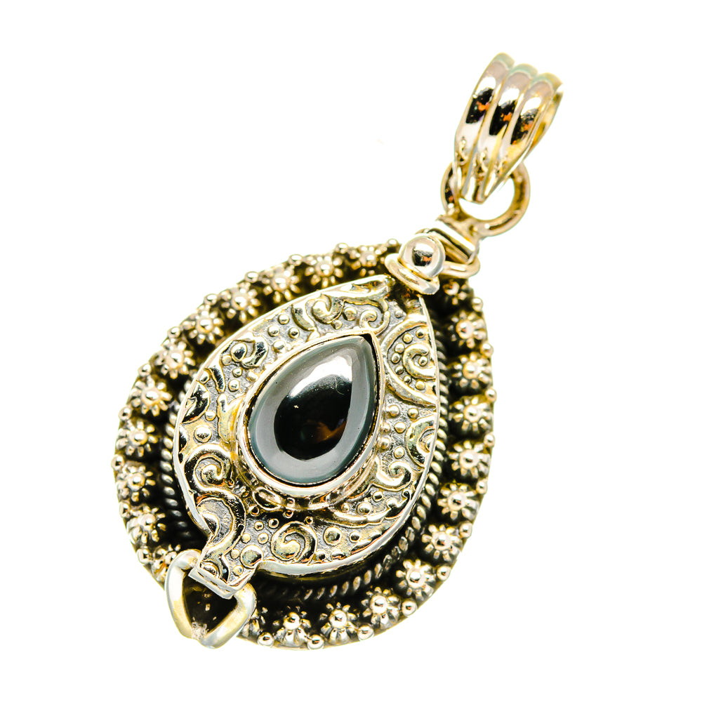 Hematite Pendants handcrafted by Ana Silver Co - PD3912