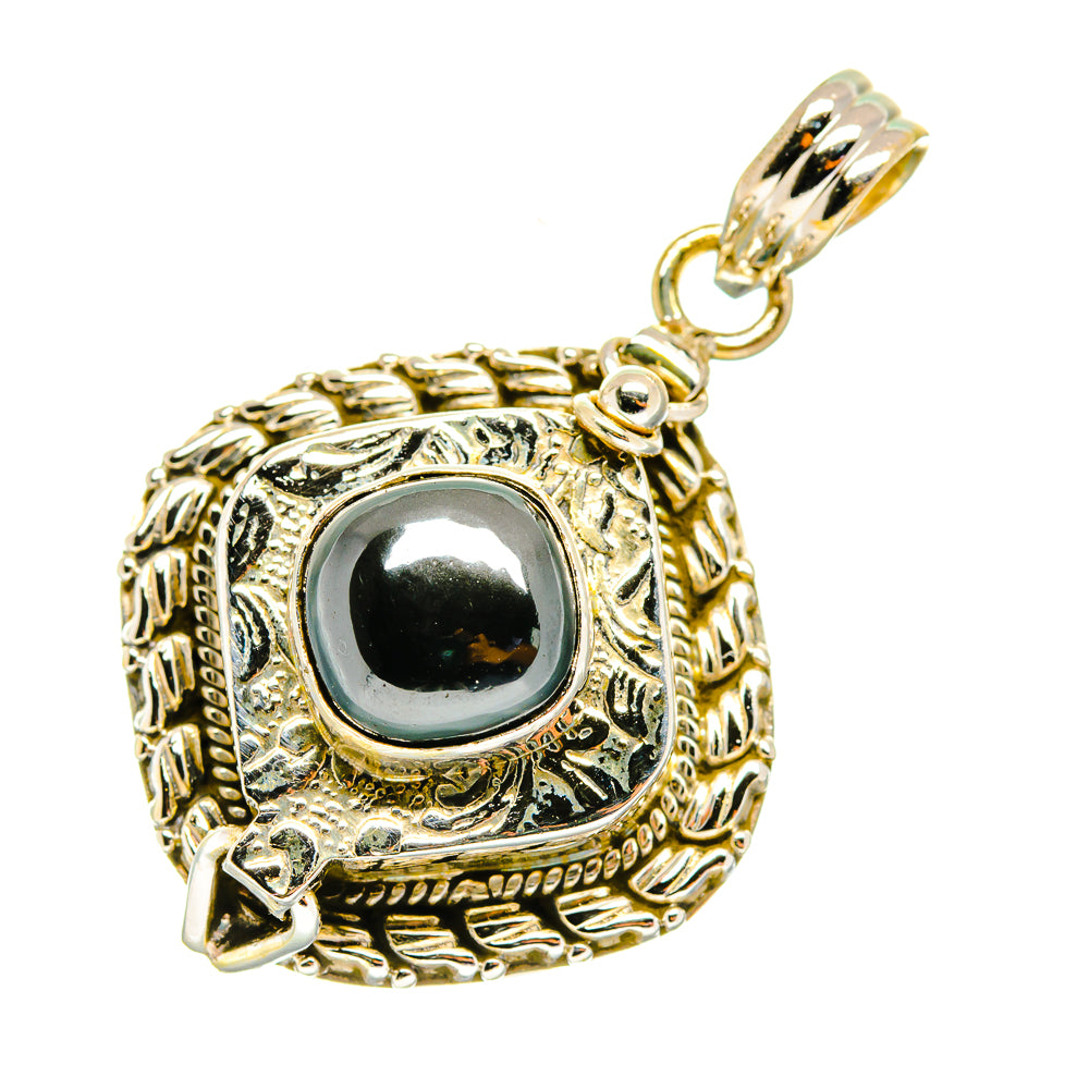 Hematite Pendants handcrafted by Ana Silver Co - PD3914