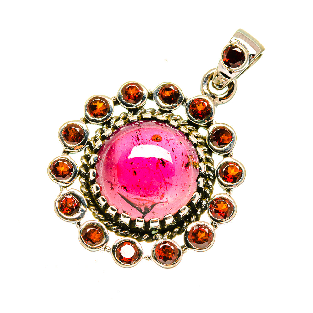 Garnet Pendants handcrafted by Ana Silver Co - PD3933