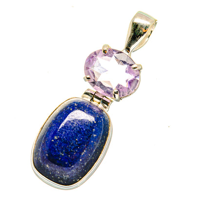 Lapis Lazuli Pendants handcrafted by Ana Silver Co - PD3980