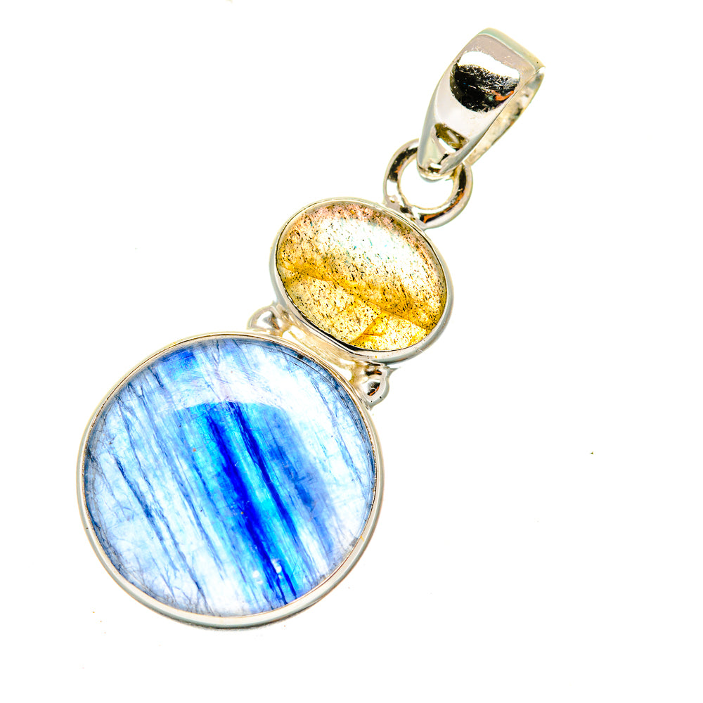 Kyanite Pendants handcrafted by Ana Silver Co - PD3982