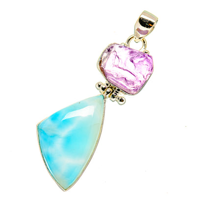 Larimar Pendants handcrafted by Ana Silver Co - PD3999