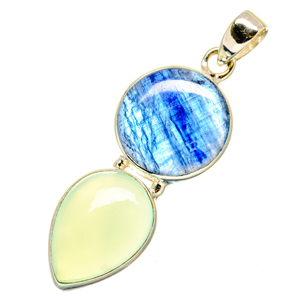 Kyanite Pendants handcrafted by Ana Silver Co - PD4013