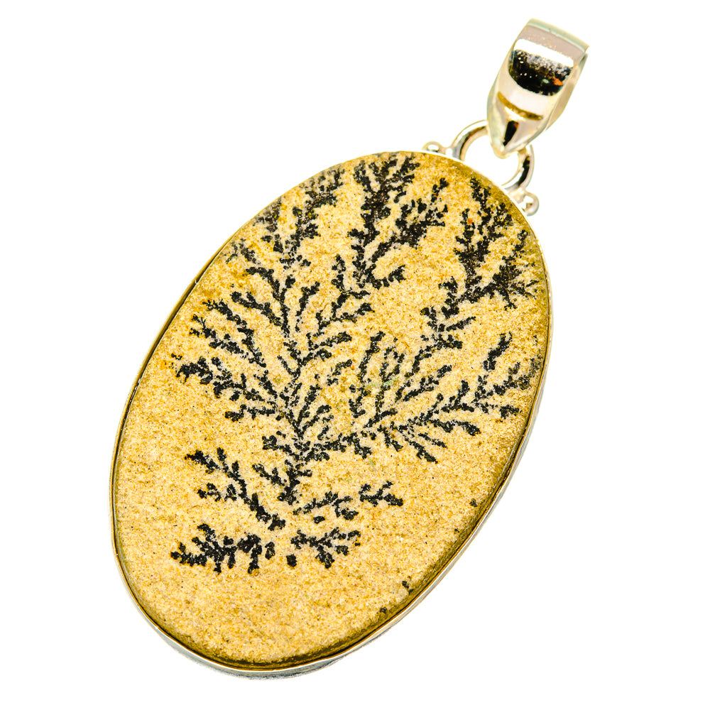 Germany Psilomelane Dendrite Pendants handcrafted by Ana Silver Co - PD4030