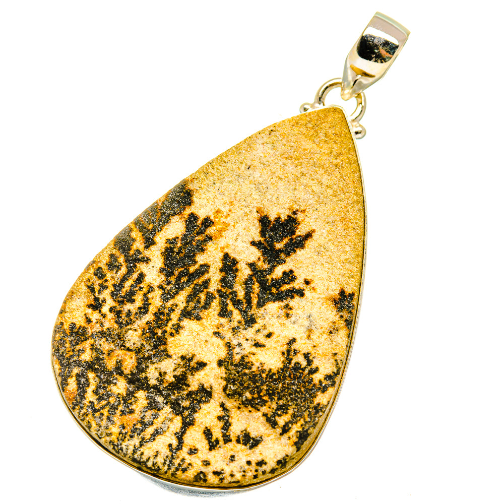 Germany Psilomelane Dendrite Pendants handcrafted by Ana Silver Co - PD4031