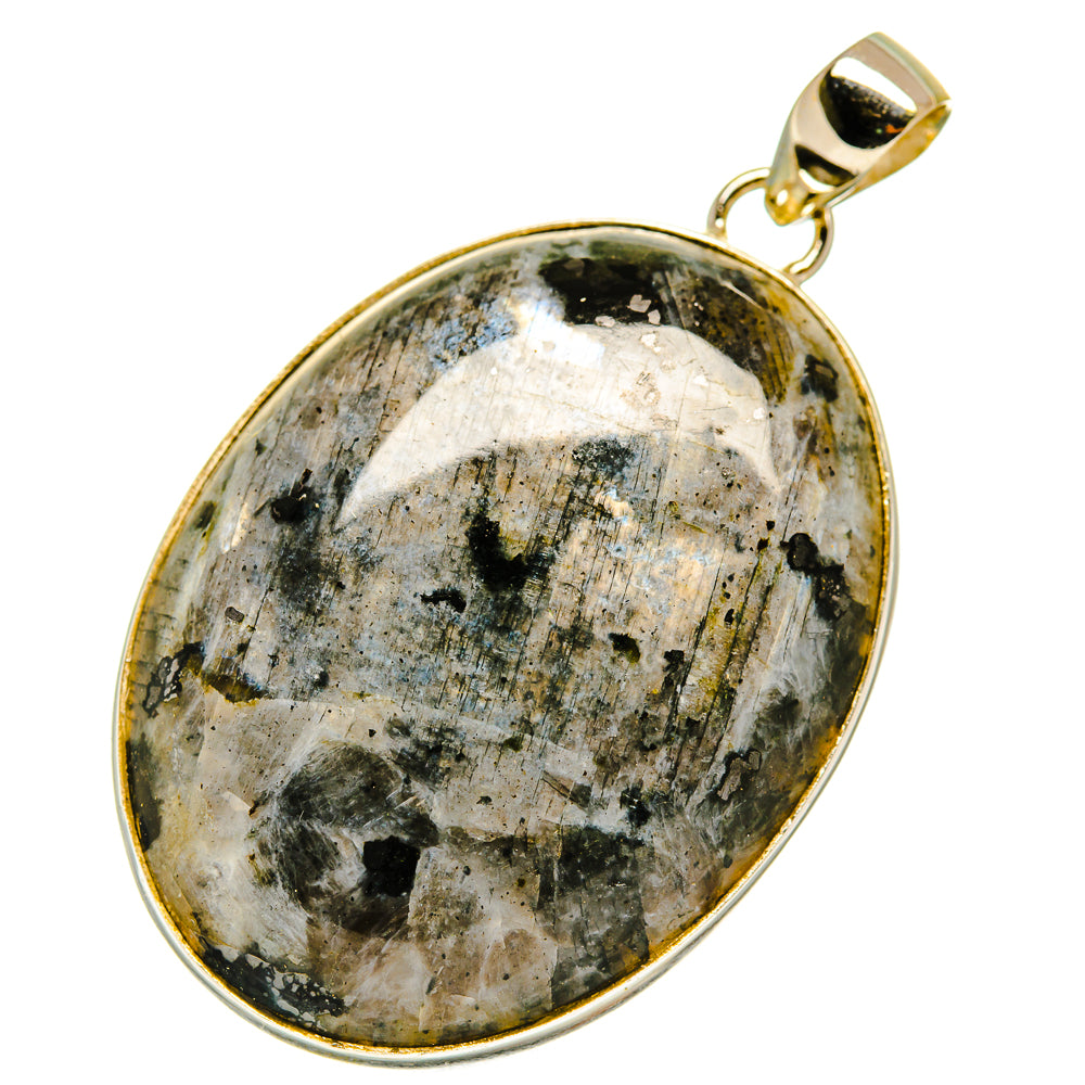 Gabbro Stone Pendants handcrafted by Ana Silver Co - PD4049
