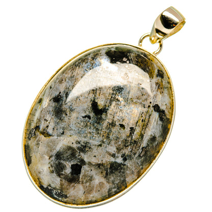 Gabbro Stone Pendants handcrafted by Ana Silver Co - PD4049