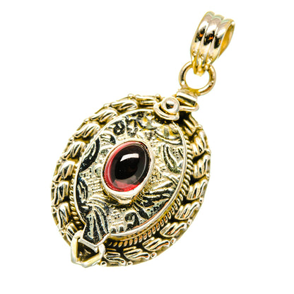 Garnet Pendants handcrafted by Ana Silver Co - PD4071