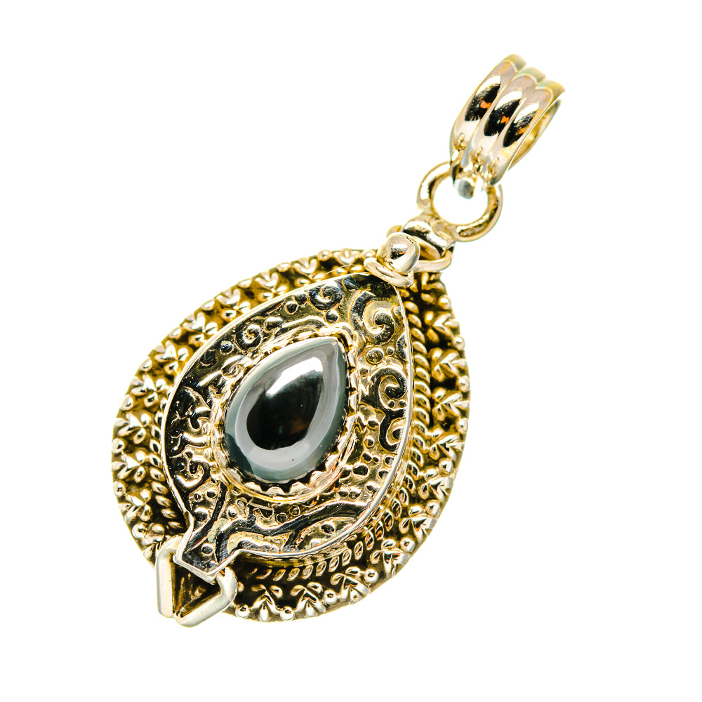 Hematite Pendants handcrafted by Ana Silver Co - PD4075