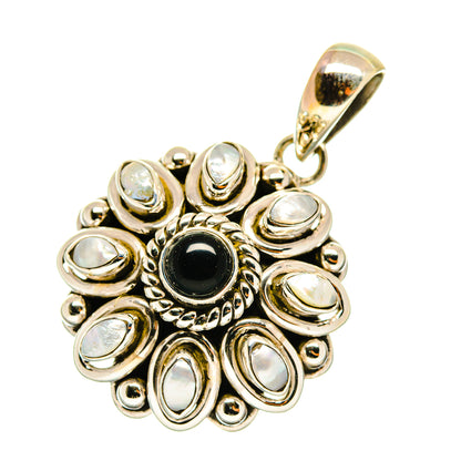 Black Onyx Pendants handcrafted by Ana Silver Co - PD4077
