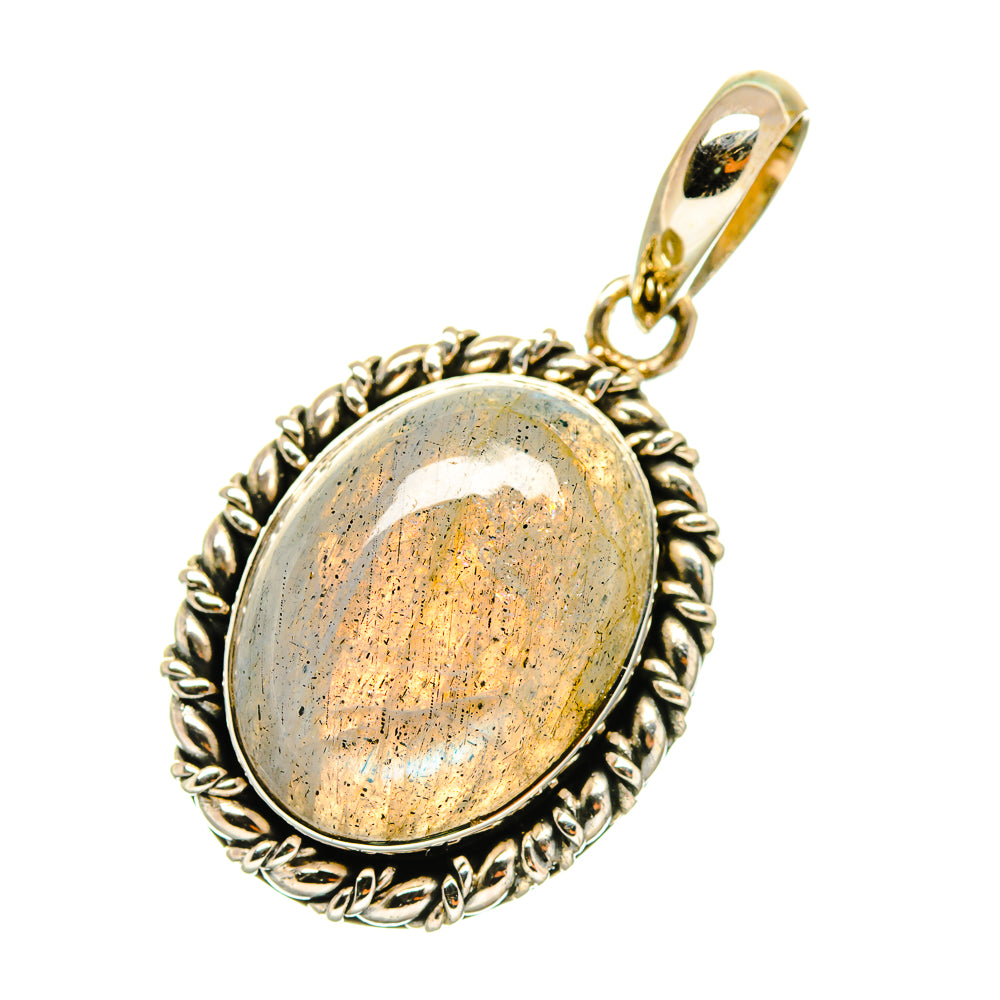 Labradorite Pendants handcrafted by Ana Silver Co - PD4080