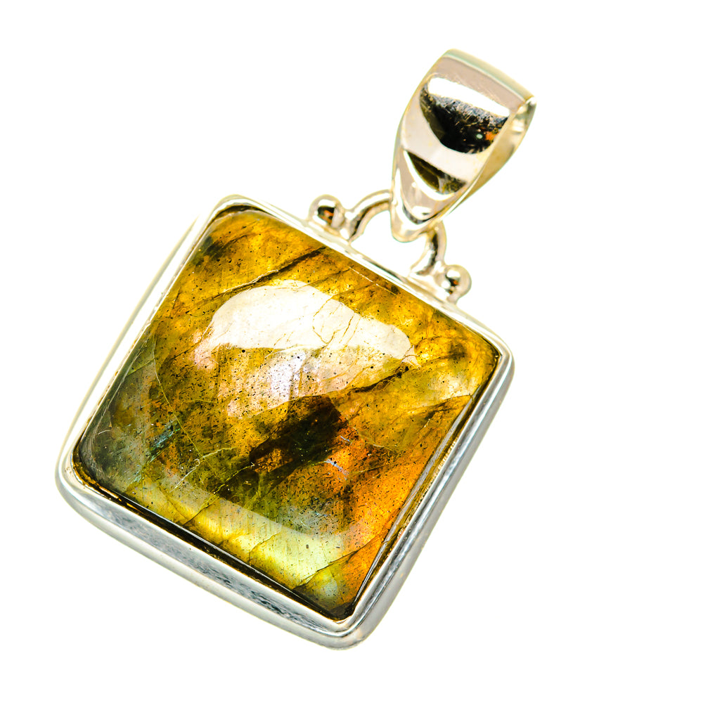 Labradorite Pendants handcrafted by Ana Silver Co - PD4092