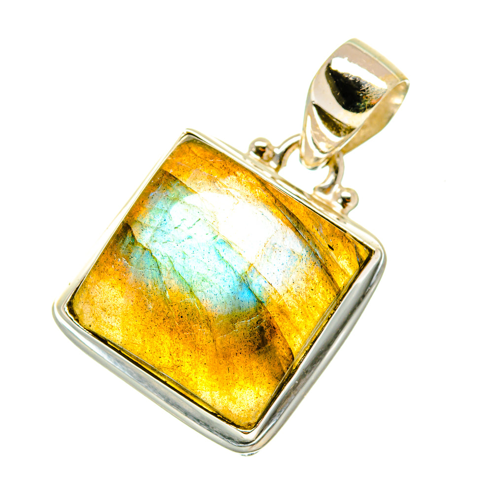 Labradorite Pendants handcrafted by Ana Silver Co - PD4094