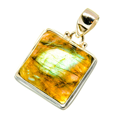 Labradorite Pendants handcrafted by Ana Silver Co - PD4095