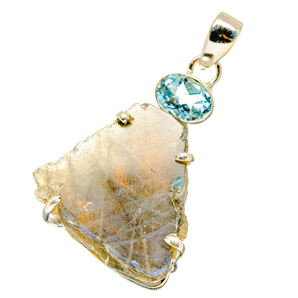 Labradorite Pendants handcrafted by Ana Silver Co - PD4103