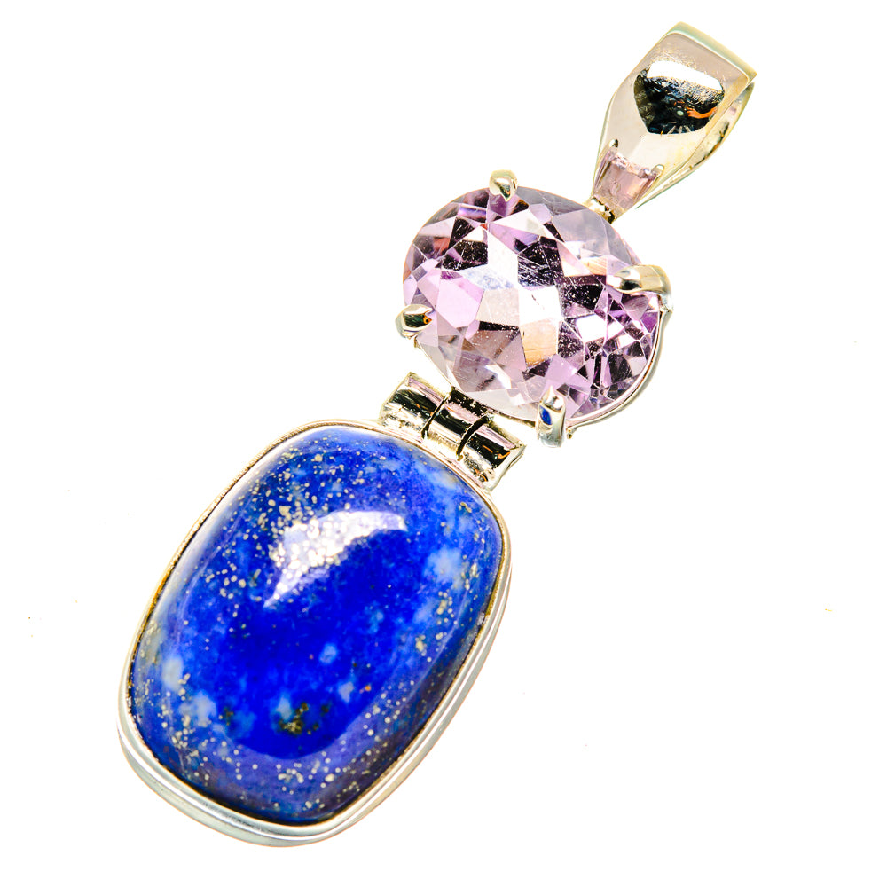 Lapis Lazuli Pendants handcrafted by Ana Silver Co - PD4115